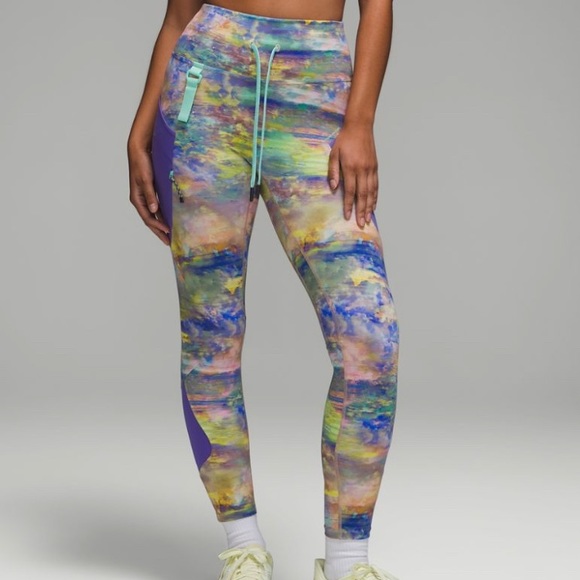 Lululemon cargo super high-rise tight 25” length. - Picture 2 of 6